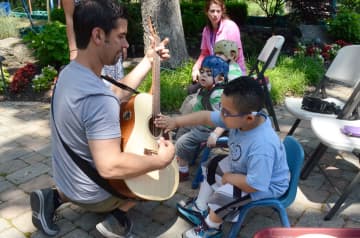 The Mike Risko Band recently visited the Sunshine Children's Home.