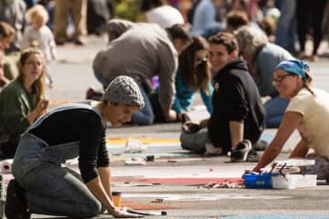 The Street Painting Festival will return to Tivoli on Oct. 1.