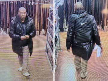 Police released images of the suspect who allegedly stole from the Walmart in Mohegan Lake on East Main Street (US Route 6).