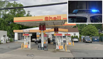 The arrests resulted from a fight at the Shell gas station in Mamaroneck at 974 Mamaroneck Ave., police said.