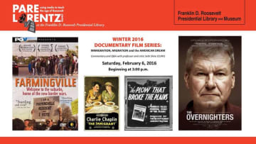 The Pare Lorentz Center at the FDR Presidential Library will present the film festival.
