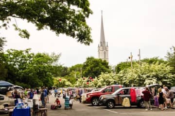 Trinity Episcopal Church in Southport is once again hosting the one-of- a-kind “Trinity Tailgate Tag Sale.”
