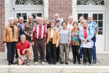 The Class of 1956 returned to Tarrytown.