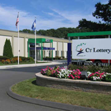 The CT Lottery headquarters in Rocky Hill