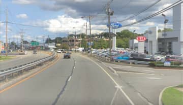 The motorcyclist lost control and was thrown from the 2015 Honda VT7 on the eastbound highway by Fette Ford, authorities said.