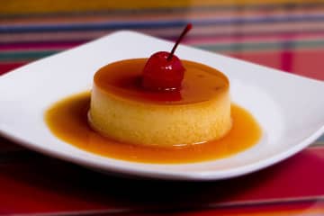 Buleria Tapas & Wine Bar, a new eatery in Tuckahoe, serves up delicious Spanish-inspired desserts like flan.