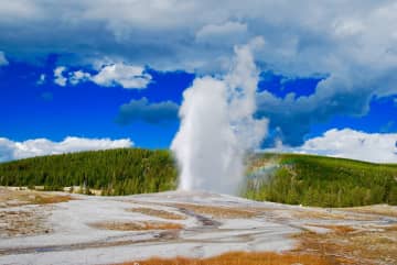 A Hudson Valley man was cited for walking on Old Faithful Geyser in Yellowstone National Park.