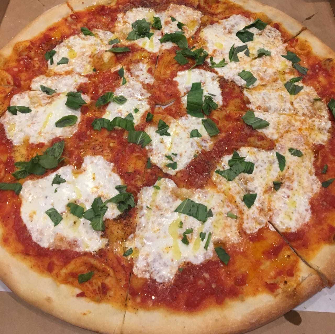 Pizza at Ferazzoli's.