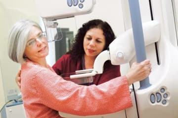 The American Cancer Society says in new guidelines published today that women should have fewer mammograms. 