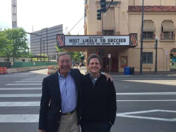Ted Dintersmith, executive producer, left, and Greg Whiteley, director of “Most Likely to Succeed.”