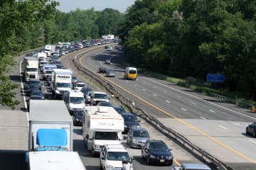 AAA New Jersey is predicting traffic to be at an eight-year high in Bergen County and the metro region from Thursday through Labor Day.