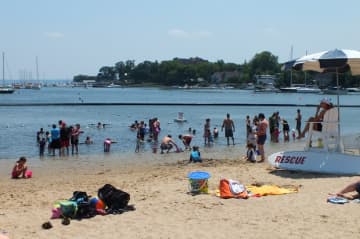 Harbor Island Beach in Mamaroneck was listed on the clean water report for New York and Westchester County.
