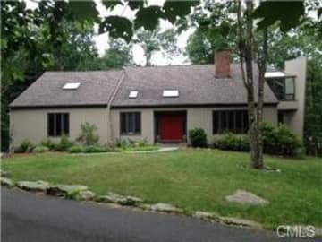 This home on Thayer Pond Road in Wilton will host an open house Sunday from 1 to 3 p.m. 