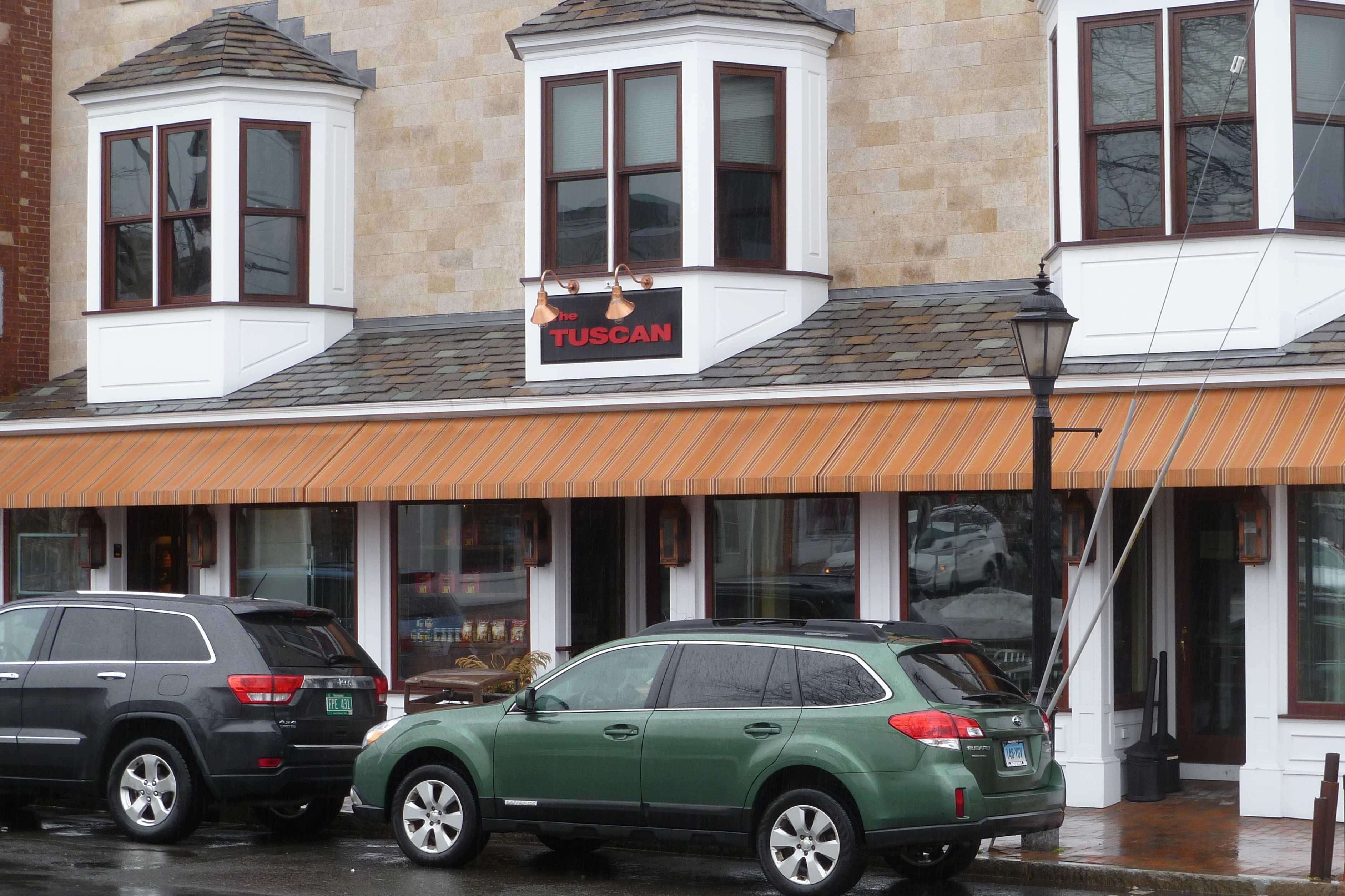 Marc Minella, 35, of Darien, the owner of the Tuscan Restaurant, which was open in New Canaan, was charged with failure to appear for a May court date. 