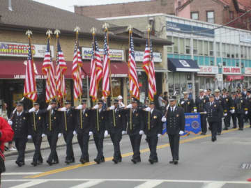 The Ossining Fire Department's annual parade starts at 7 p.m. Friday.