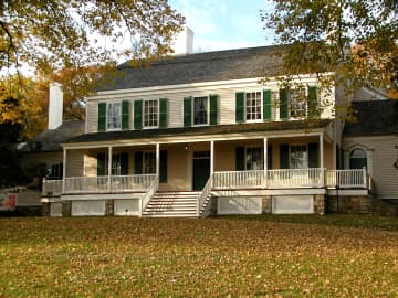 The John Jay Homestead in Katonah is the site of a farmers market open Saturdays though Oct. 29.