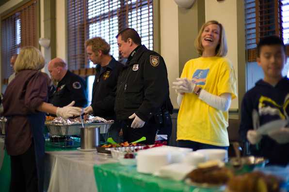  The Village of Sleepy Hollow is sponsoring a community dinner on New Year's Day. 