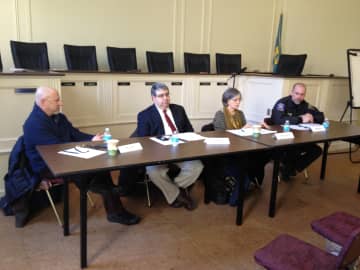 A Rye YMCA panel of four professionals recently addressed teens facing critical challenges at a panel at Rye City Hall.