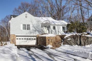 This house at 8 Leatherstocking Ln. in Mamaroneck is open for viewing this Sunday.