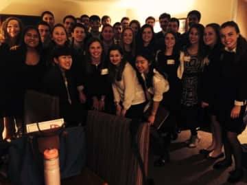 Students from the Rye Model UN club participated in the Harvard Model United Nations Conference recently. 