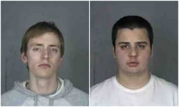 John McCarthy (left) and Timothy McLean are both charged with second-degree criminal possession of a weapon. 