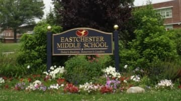 The Eastchester Middle School is one of the polling sites.