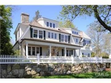 The house at 401 South Ave. in New Canaan is open for viewing this Sunday.