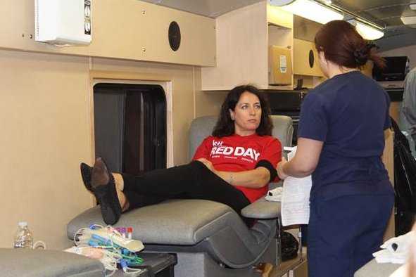 The American Red Cross will hold a blood donation day on March 31 at the Eastchester Middle School.