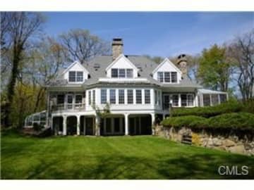 The house at 65 Sunset Hill Road in New Canaan is open for viewing on Sunday.