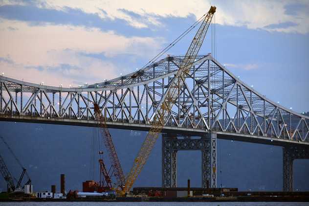 Evening and overnight electrical work on the Tarrytown approach to the Tappan Zee Bridge will continue starting August 4 through August 8. 