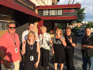 (From L to R) Richard Salerno, Mary Barresi, Brian McClintock, Linda Ventura, Suzanne Mosca, Stan Serafin and Marshall Toppo went to the Rock and Roll Hall of Fame. 