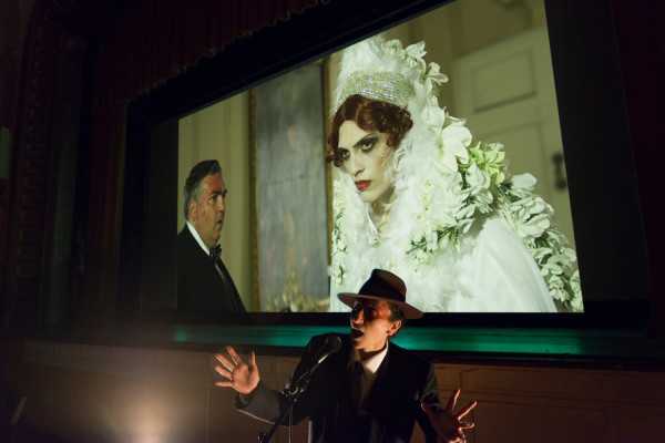 Rachel Mason performing "The Lives Of Hamilton Fish." 