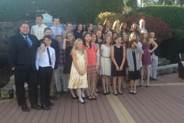 Members of the Wilton Wahoos were honored in early November at Cpnnecticut Swimming's annual awards banquet.