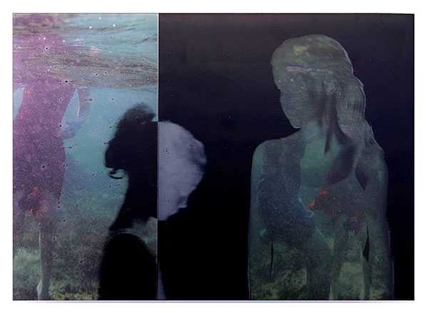 An untitled piece from Australian artist Kate Baker, one of the pieces on display at the Bullseye Gallery's "Multiply" exhibit. 