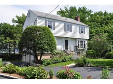 This house at 7 Lundy Lane in Larchmont is open for viewing Sunday.