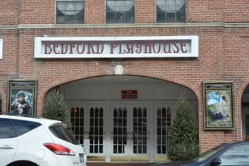 The Bedford Playhouse is in downtown Bedford Village.