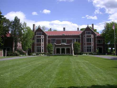 Waveny House in New Canaan, the site of the New Canaan Community Foundation's annual meeting on Jan. 22. 