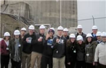 John Jay High School's environmental physics classes visited Indian Point to learn about nuclear energy in January. 