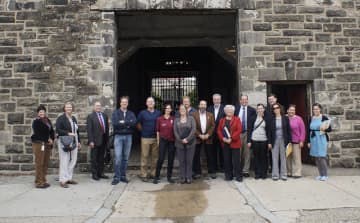 Assemblywoman Sandy Galef along with Westchester County Legislator Catherine Borgia and other local friends of the Sing Sing Historic Prison Museum went on a visit to Eastern State Penitentiary last October.