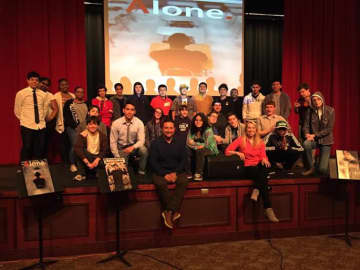 Ossining High School students participated in the 10 Day Film Challenge.