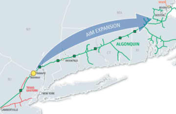 Despite heavy opposition from some people, state officials have approved a permit that would move the proposed Algonquin pipeline expansion project forward, according to lohud.com.