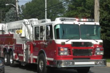A bolt of lightning struck a Larchmont home Saturday, sparking a fire, according to News Westchester 12.