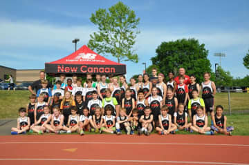 The New Balance Blazers from New Canaan had 82 young athletes on its team this spring.