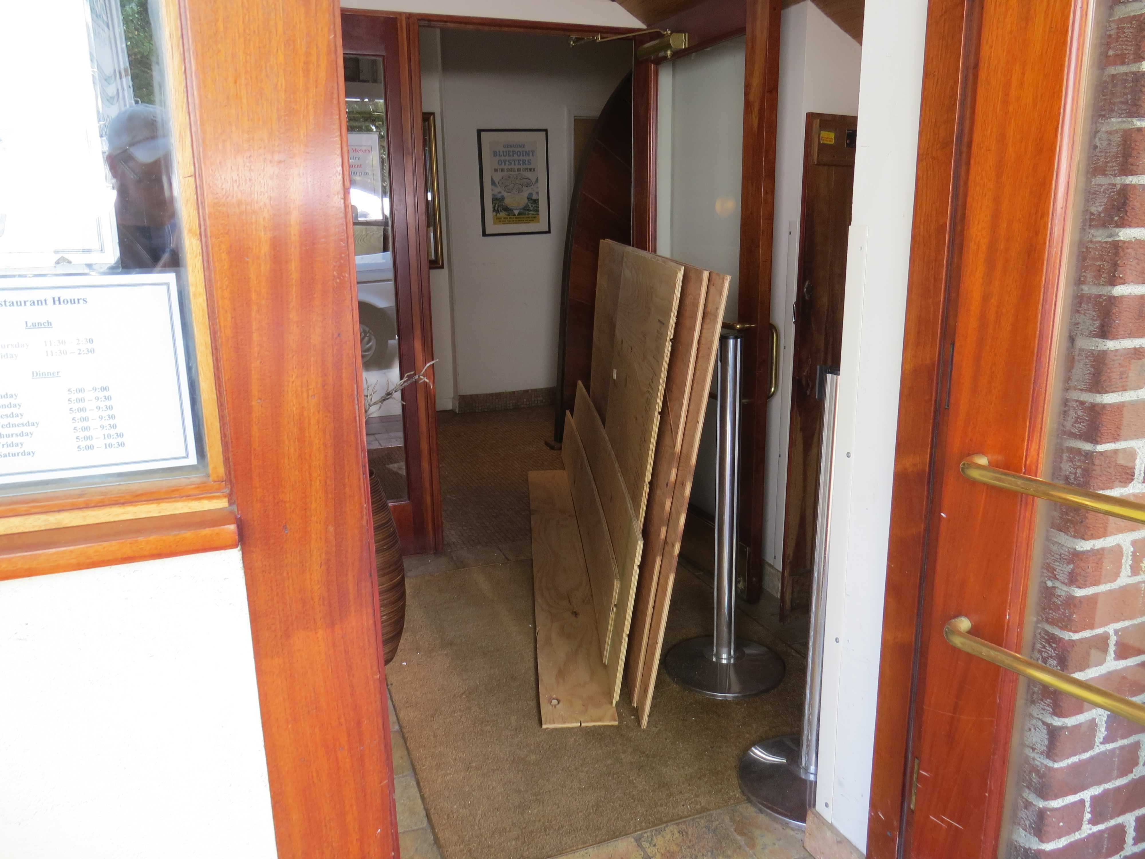 The Eastchester Fish Gourmet will feature temporary seating while the cleanup continues.