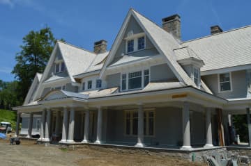 Fletcher Construction is building a new home at 114 Skyview Lane in New Canaan. 