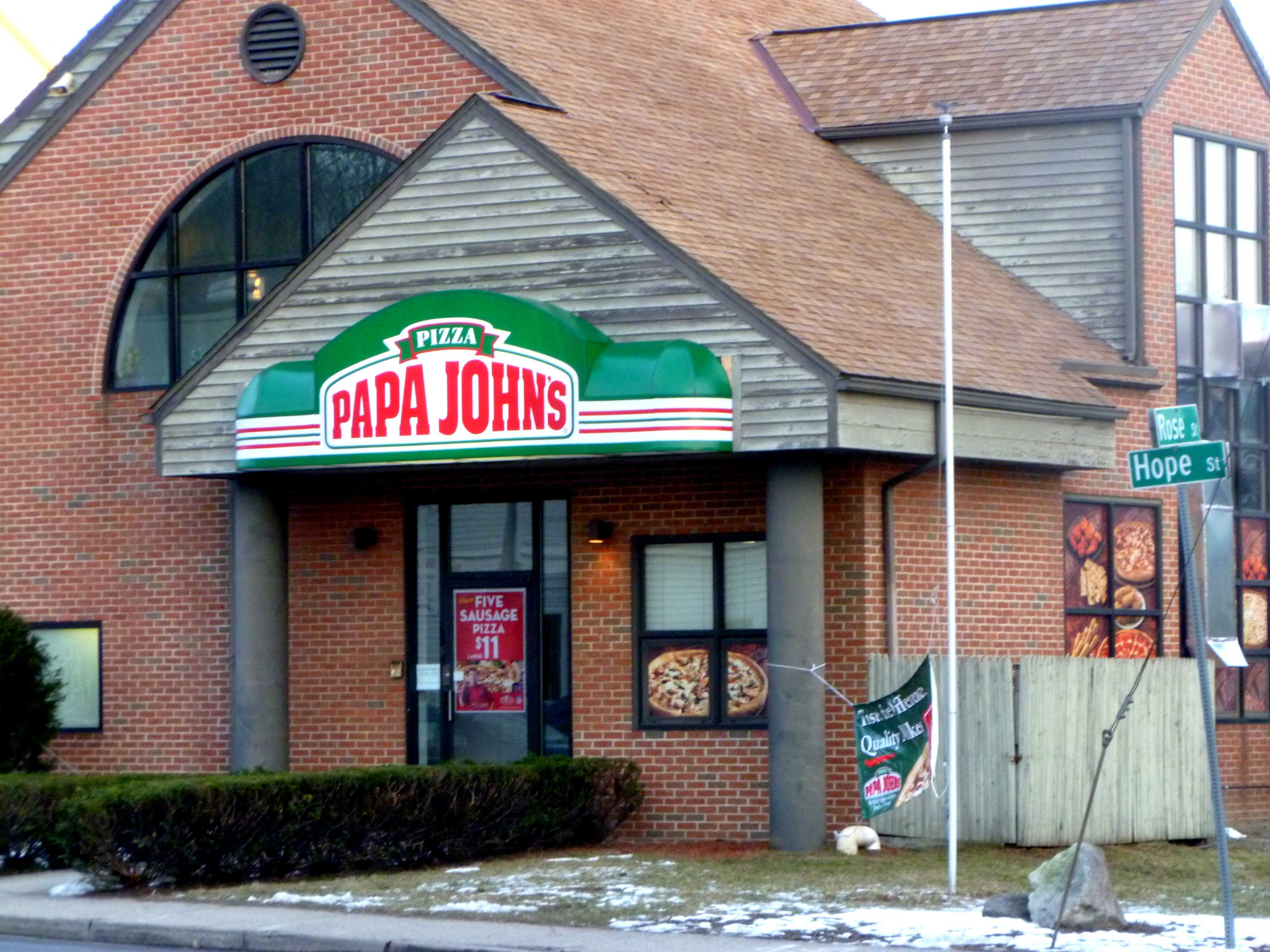 Restaurant: Papa John's Pizza (Cliffside Park, NJ)