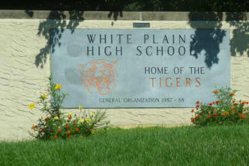 Police responded in force to White Plains High School after receiving an unscheduled lockdown notification.