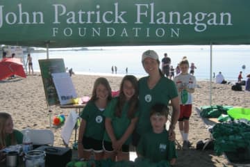 The Flanagan family of Fairfield honors the late John Flanagan through a foundation that makes charitable contributions to local agencies. 