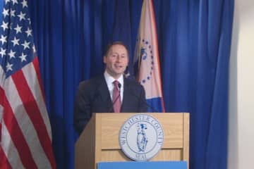 <p>Westchester County Executive Rob Astorino announces the deal reached with Sustainable Playland Inc. to manage and make changes to Rye Playland.</p>