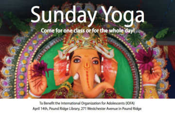 Practice yoga, meditate and chant to raise funds for IOFA at the Pound Ridge Library.
